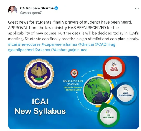 ICAI New Syllabus